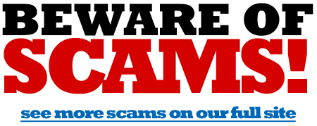 Beware of Scams