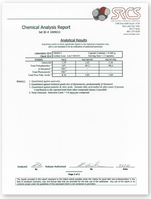 Golden Lion Labe Report Golden Lion Lab Report