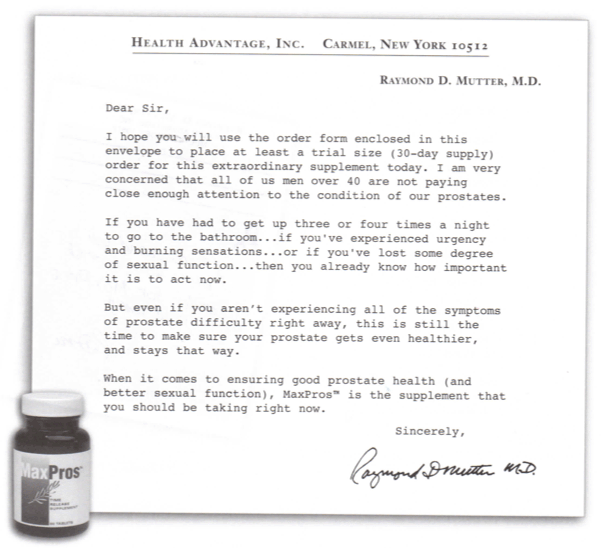 Max Pros and Raymond Mutter Mail Order Scam Max Pros and Raymond Mutter Mail Order Scam