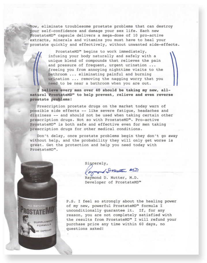 Prostate MD Scam Prostate MD Scam